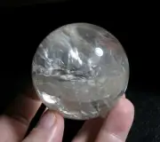 Large Natural Clear Quartz Crystal Ball sphere 68mm gift display lb healing AU