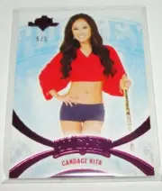 2014 Benchwarmer CANDACE KITA Hockey #37 Pink Foil Variant/5 PLAYBOY Playmate