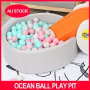 Baby Soft Kids Ocean Ball Play Pit Paddling Foam Pool Child Barrier Toy 90x30cm