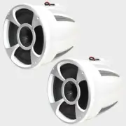 Malibu Boat Tower Speakers 6352065-WHT | Wet Sounds REV10 White (Pair)