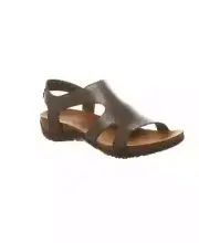 BEARPAW Women's Wilma Sandals Pewter 6 NWB