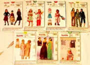 U PICK! BURDA KIDS Sew Pattern ~ Girls Boys Wardrobe Sz Infant-Junior UC