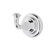 Alno A6780 Charlies 2" W Solid Brass Single Robe Towel Bath Hook