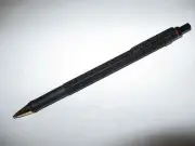 Rotring 600 Pencil Black & Gold Hexagon 0.5mm New In Box Retracts Completely