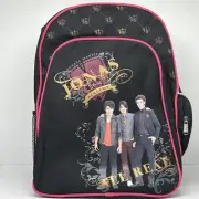 Vintage Disney Jonas Brothers Jonas Academy Backpack “ All Real” Y2K 16” - NEW