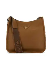 Prada Caramel Leather Shoulder Bag