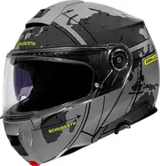 Schuberth C5 Globe, flip up helmet , color: Light Grey/Dark Grey , size: L (58/59)