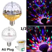 Rotating Magic Ball Light LED Strobe Disco Lights Bulb Colorful with E27 Socket