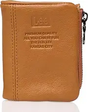 [Lee] 320-2111 Bifold Wallet, Loose II, Compact, Coins, Cards, Electronic Money Tags, Bag Sewing, Cowhide Leather (Leather), Camel, Camel, One Size