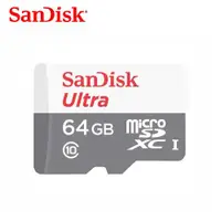 在飛比找ETMall東森購物網優惠-SanDisk ULTRA Micro SDXC 64G(C