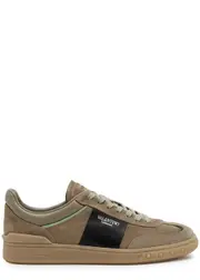 Valentino Garavani Highline Panelled Suede Sneakers - Beige - 43 (IT43 / UK9) 43 (IT43 / UK9)