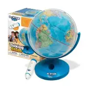 Dr. STEM Toys Talking World Globe with Interactive Stylus Pen and Stand, Colo...