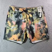 NWT Volcom Stoneys Board Shorts Swim Trunks Men XL No Liner Abstract Print