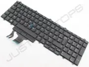 New Original Dell Precision 3520 7520 French Francais Keyboard Clavier /N