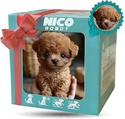 2025 New Robot Dog, Robot Puppy That Acts Like A Real Puppy, Nicoo - My Realistic Robotic Puppy, Nico Dog Robot for Adults, Ai Nico Robot Dog - Walking, Barking, Tail Wagging A