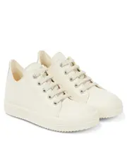 [Rick Owens Kids] Rick Owens Kids Strobe leather sneakers UK 13 white