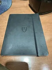 New Tudor Watches Note Book, Black Cover, Measures Approximately 9.75” X 7.5”.