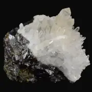 QUARTZ xx (Huaron mining dist., Huayllay dist., Pasco, Peru) #M4204 59x43mm