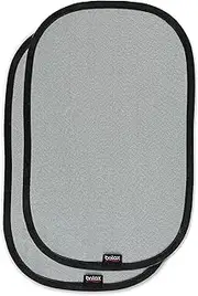 Britax EZ-Cling Window Sun Shades, Black, 2 Count