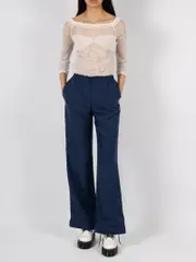 [Alberta Ferretti] Alberta Ferretti-Top Bianco-Donna 38