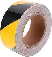 VANZACK High Visibility Reflective Tape Stickers Car Truck Safety Stripes Easy Install PVC Pet Material 1 Roll