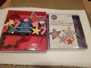 2 Sets Wilton Jolly Shapes & Star Cookie Cutter sets