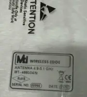 MTI WIRELESS EDGE MT-46604/N 4.9-5.1GHz 25dBi Linear PANEL ANTENNA - NEW!