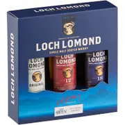 Loch Lomond Single Malt Scotch Whisky 3X50mL