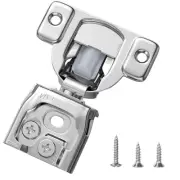 HOSOM 20 Pack Soft Close Cabinet Hinges, 1-1/4" Overlay Soft Close Concealed ...