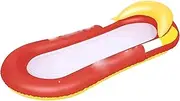 Swimming Floaty Adult Swimming Ring Pool Float Inflatable Pool Floats Swim Ring Summer Swim Rings Water Floating Recliner Chair Ergonomic LWX