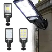 600W LED Solar Wall Light Motion Sensor Garden Security Street Yard Outdoor Lamp