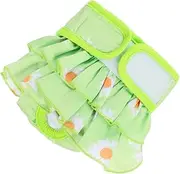 BELLIFFY Pet Physiological Pants Washable Female Dog Diaper Reusable Dog Diapers Female Diaper for Dogs Female Washable Diapers for Female Dogs Dog Menstrual Pants Dog Female Diapers
