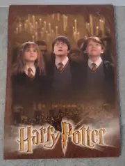 Harry Potter German Stationery/Art Pads/Lot of 2/Great Hall/Sorting Hat/2001