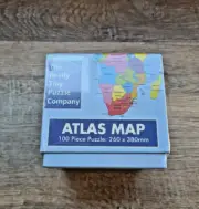 The Really Tiny Puzzle Company Gift Boxed ATLAS MAPS 100pc Puzzle