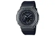 Casio G-Shock GM-2100 GM-2100BB-1A CasiOak Octagon Metal Case Men's Watch (All Black) (2Y Replacement Warranty) GM2100BB-1A