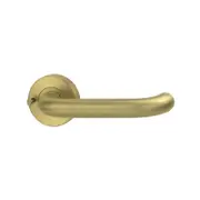 Lockwood Satin Brass Vivid Designer Privacy V2 Lever