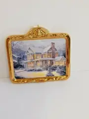 Hallmark Keepsake Thomas Kinkade Victorian Christmas III - Ornament - 1999