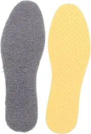 FOMIYES Comfortable Warm Wool Latex Insoles Fuzzy Fluffy Boot/shoe Insoles for Cold Seasons