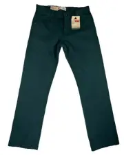 Levi’s 513 Jeans Youth 28x28 Green Slim Straight Fit Ponderosa Pine Brand Nwt