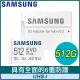 Samsung 三星 EVO Plus microSDXC UHS-I U3 A2 V30 512GB記憶卡