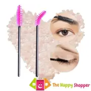 Mascara Lash Extension Wands Eyelash Disposable Brush Make Up Applicator Spoolie