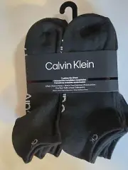 Calvin Klein 6-Pair Men's Cushion No Show Socks black Size 7-12