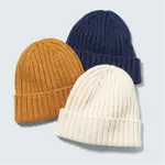 UNIQLO-HEATTECH RIB BEANIE-WHITE