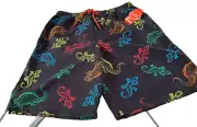 Wonder Nation BOYS Husky Lizard Swimsuit Multi-color Size XL (14-16) Husky NWT