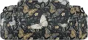 miaozhen William Morris Style Butterflies stroller organizer baby bag caddy with cup holder travel wipes gancho para carriola acesorios para baby
