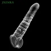 3 Pcs Male-Condom Men Women Enlarger-Sleeve- Delay-Ejaculation Penis