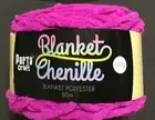 Blanket Chenille - Blanket Polyester Wool 80m - 100g - Solid Mulberry