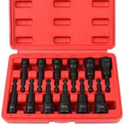 12 Piece Magnetic Hex Nut Driver Master Kit - 1/4" - Hex Shank - SAE & Metric
