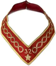 Masonic 32nd Degree Scottish Rite Collarette