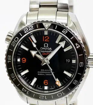 【自售  leo458】OMEGA 歐米茄大海馬GMT Seamaster PLANET OCEAN陶瓷圈國內公司貨